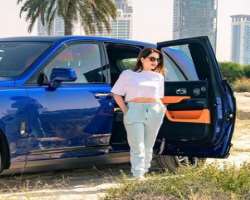 She is an automobile enthusiast and often shares her photographs with expensive cars with her Instagram followers.